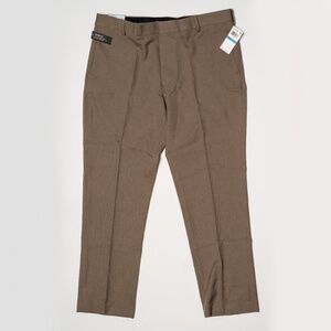 size 36W 29L Van Heusen Traveler Slim Fit Pants Taupe